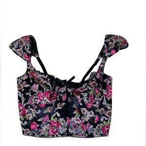 Victoria Secret Flower Corset